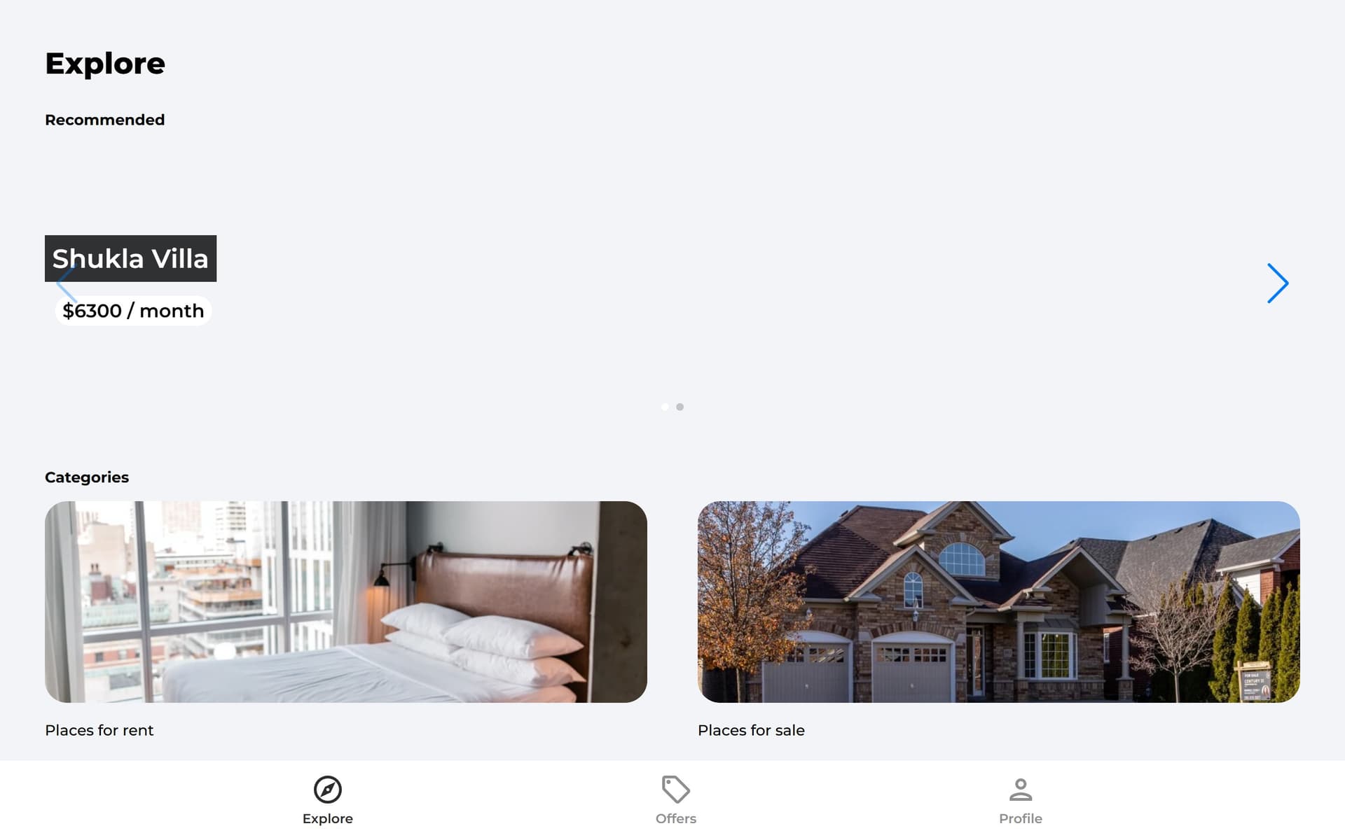 Domus hospitality site site screenshot