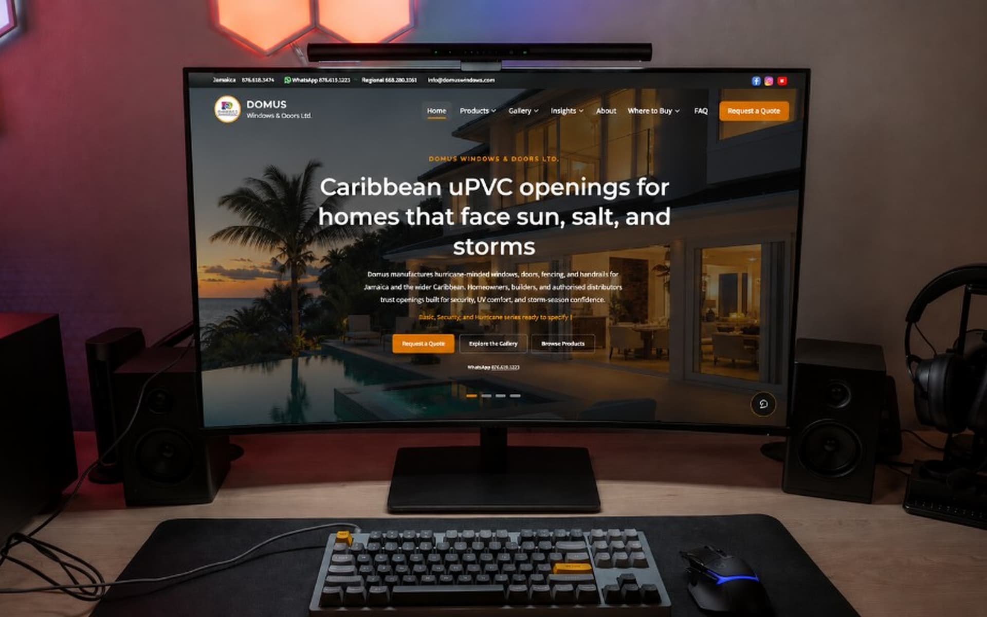 Domus hospitality site